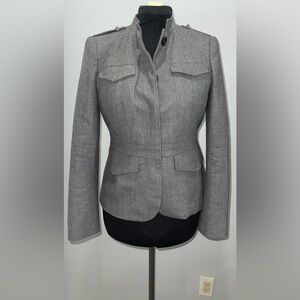 BANANA REPUBLIC MILITARY STYLE WOMEN WOOL JACKET